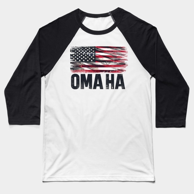 Omaha Baseball T-Shirt by Vehicles-Art